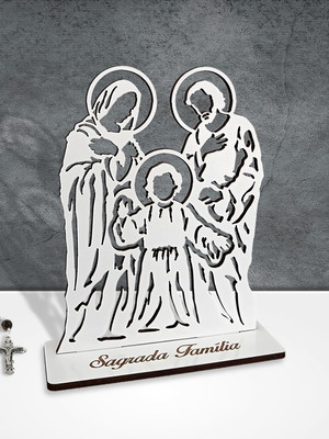 Lembrancinha sagrada família personalizada