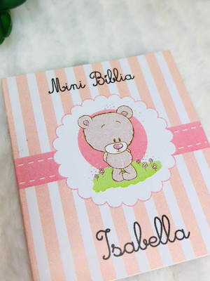 Mini bíblia personalizada