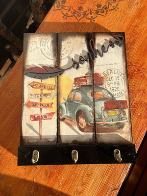 Quadro sonhe com gancho