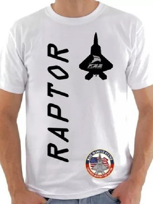 Camiseta avião caça guerra combate f-22 f22 raptor a