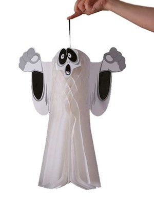 Enfeite de pendurar 3d fantasma bruxas halloween