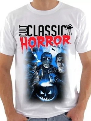 Camiseta jason michael myers freddy krueger