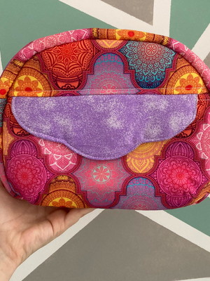 Bolsa feminina mandalas indianas