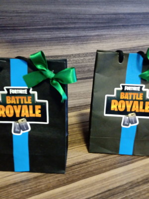 Sacolinha surpresa fortnite