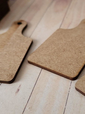 Kit 50 mini tábua de carne lembrancinha mdf cru 50 peças