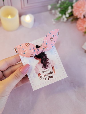 Card personalizado com xuxinhas dia da mulher