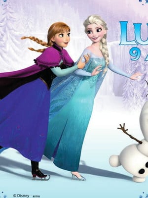 Rotulo balde de pipoca frozen