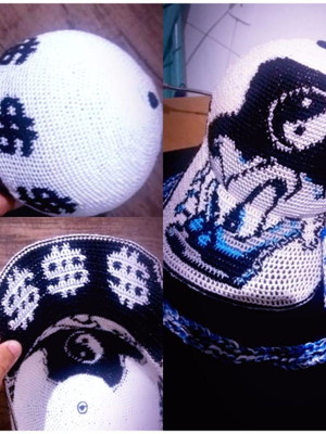 Bone de croche personslizado