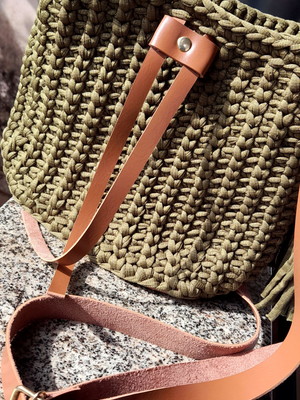 Bolsa crochê
