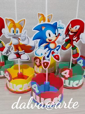Centro de mesa sonic