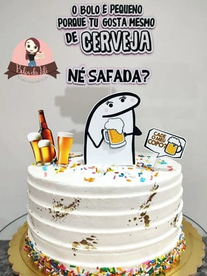 Topo de bolo bento cake