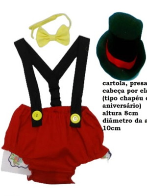 Tapa fralda mickey circo