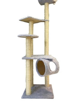 Arranhador de gato castelo gigante