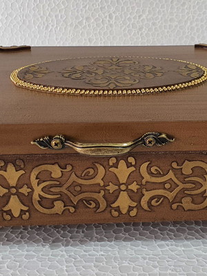 Porta joia envelhecido em mdf