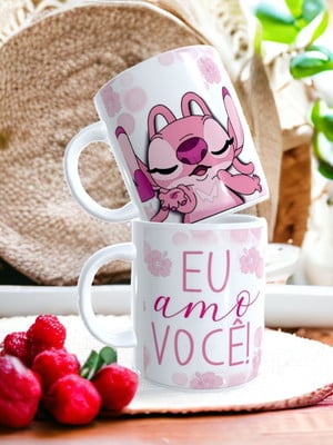 Caneca angel eu amo você 325ml