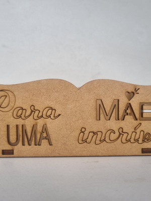 Bandeja mini para uma mãe incrível kit com 5 unidades