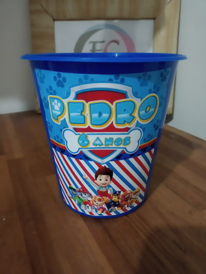 Baldinho de pipoca