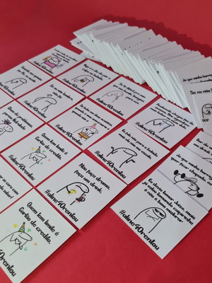 Tag de frases para drink personalizada - flork