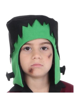 Chapéu infantil frankenstein