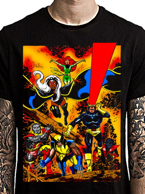 Camiseta x-men by john byrne