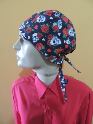 Cod.- 049 bandana com elástico (unissex)