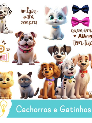 Kit digital - cachorros e gatinhos [compre 1 leve 2]