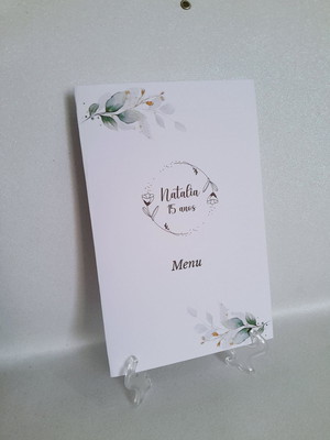 Menu de mesa