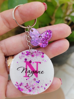 Chaveiro personalizado de resina lembrancinhas festas