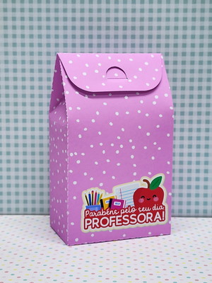 Caixinha para bombons lembrancinha professora