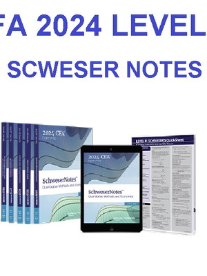 Cfa 2024 level 3 schweser notes bookset 1 - 5