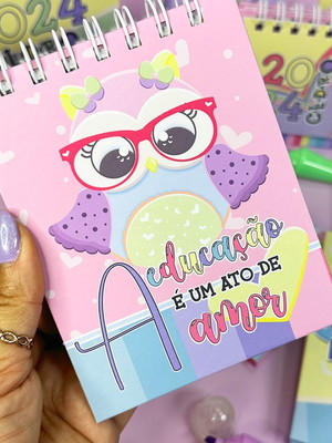 Dia dos professores - bloco de anotação a6