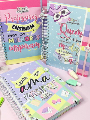 Dia dos professores - caderno de planejamento