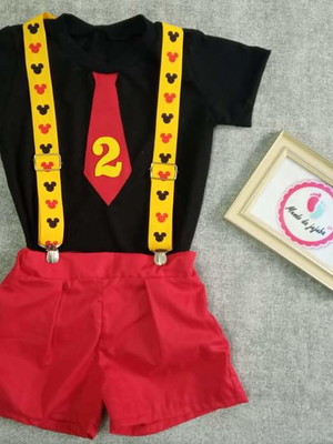 Conjunto mickey mouse infantil