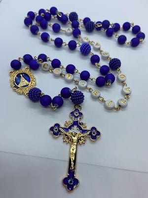 Terço com nome - nossa senhora aparecida