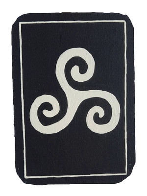 Placa triskle - pequena