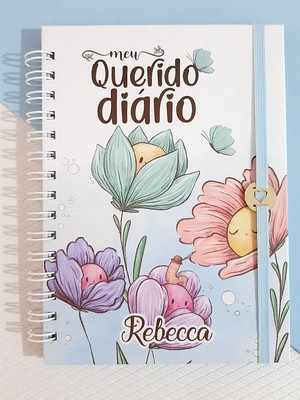 Diário personalizado - meu querido diário