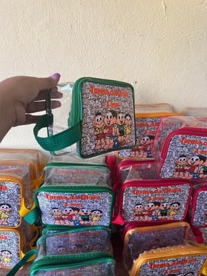 Necessaire personalizado transparente lembrancinhas