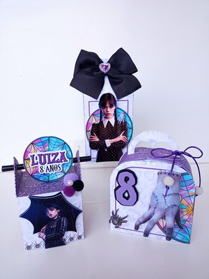 Kit wandinha 15 personalizados