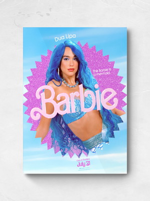 Pôster barbie dua lipa