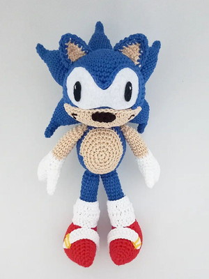 Sonic - amigurumi