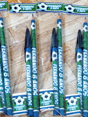 Kit caneta futebol m1