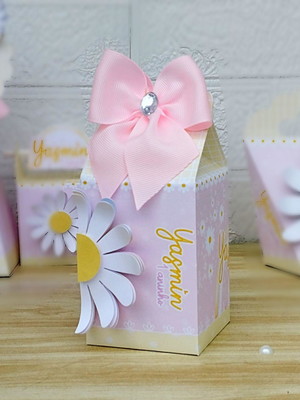 Caixa milk margarida