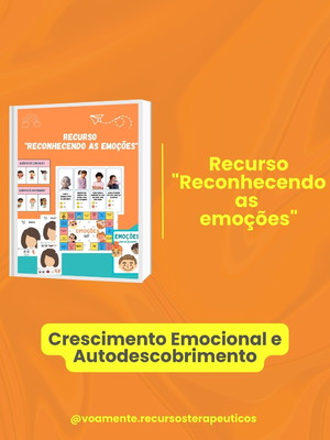 Recurso "reconhecendo as emoções"