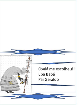 Kit de 02 toalhas dos orixás encomenda
