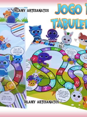 Bolofofos jogo de tabuleiro