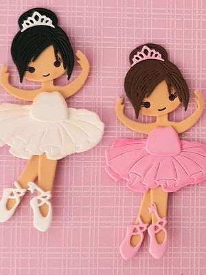 Aplique bailarinas em eva
