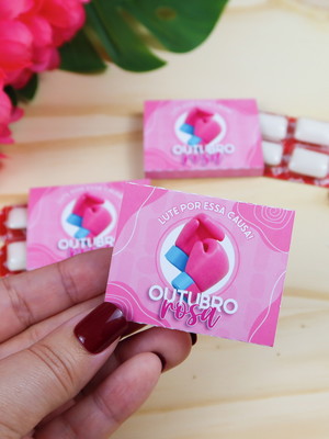 Chiclete- outubro rosa