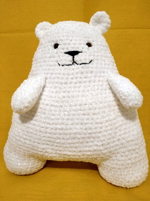 Urso pelúcia amigurumi