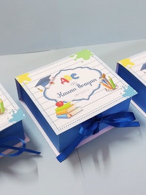 Lembrancinhas abc azul