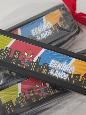 Dominó personalizado homem aranha